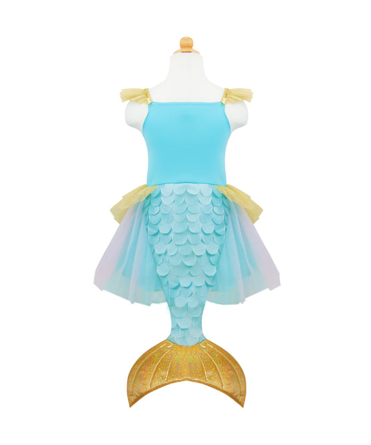 Dos satiné robe sirène Great Pretenders taille 5-6 ans