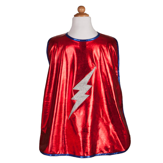 Déguisement super-héroïne Great Pretenders set cape tutu masque vue de dos