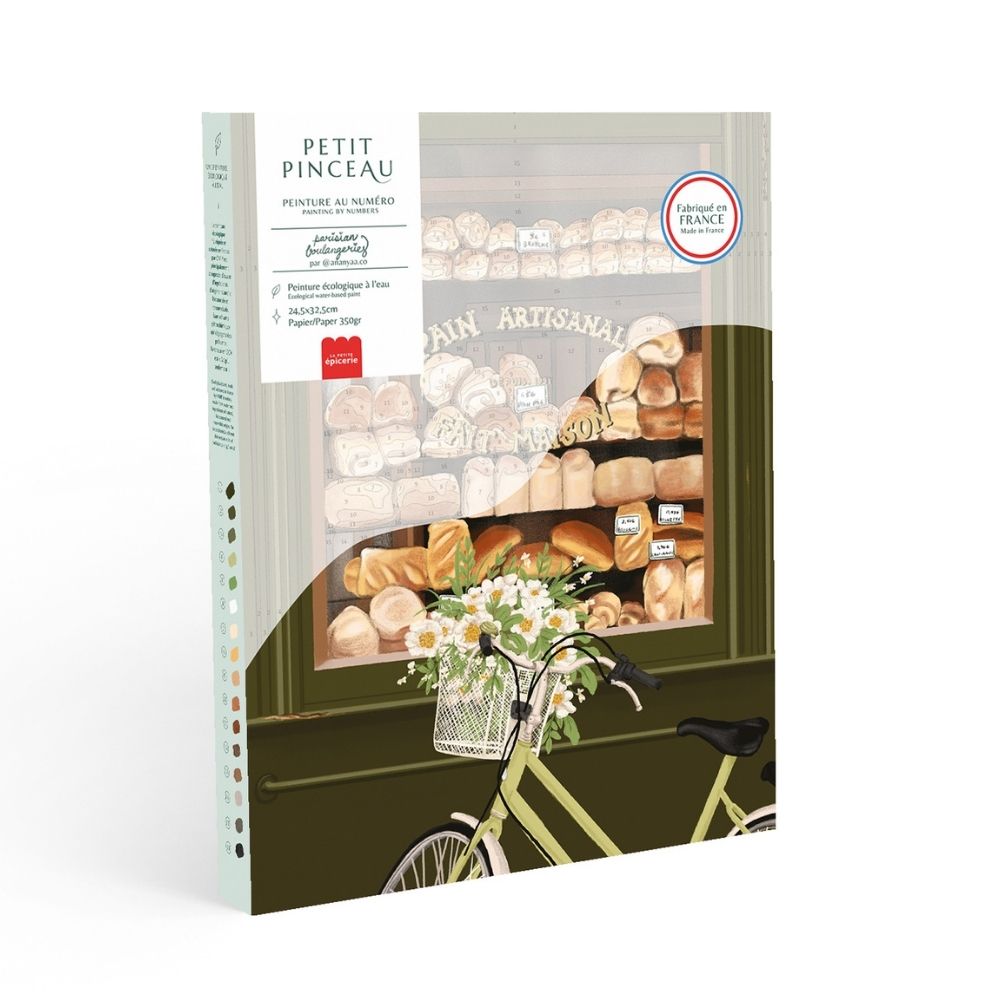 Coffret peinture au numéro - Boulangeries Parisiennes