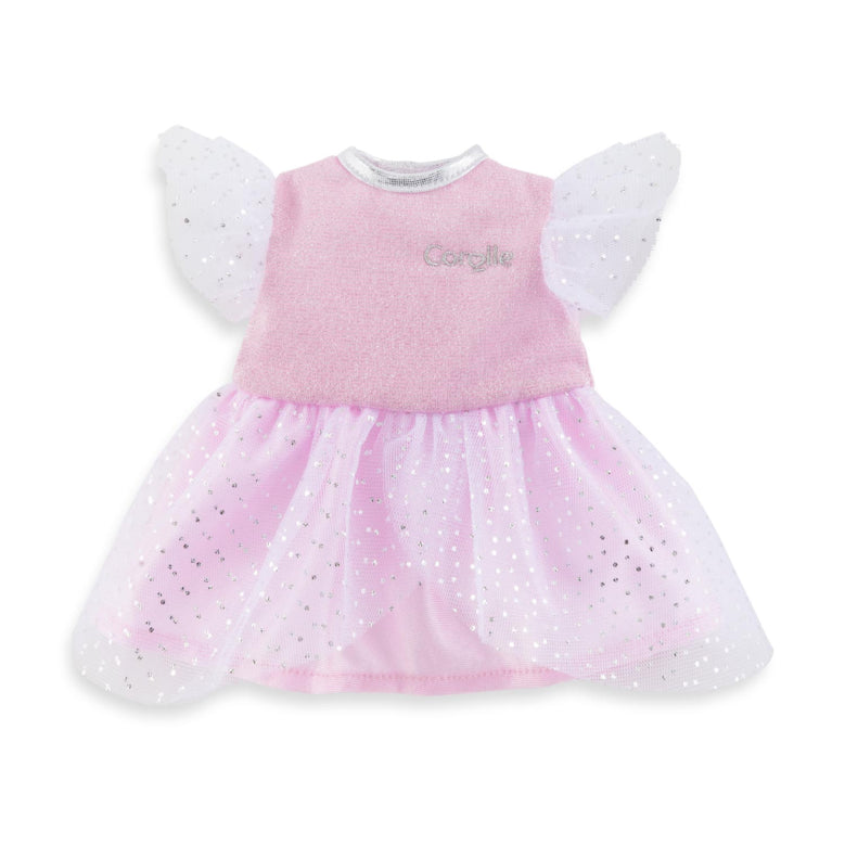 Ma Corolle - Robe rose à paillettes