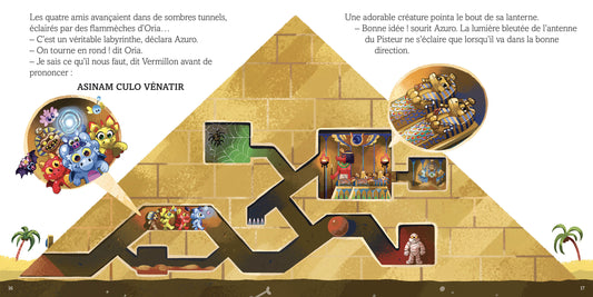 Mes grands albums - Azuro et le mystere de la pyramide