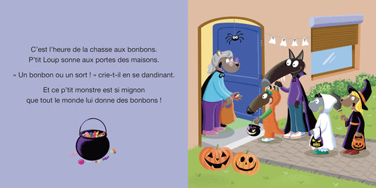 P'tit loup fête Halloween