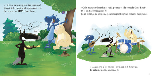 Le loup qui voulait faire de la musique