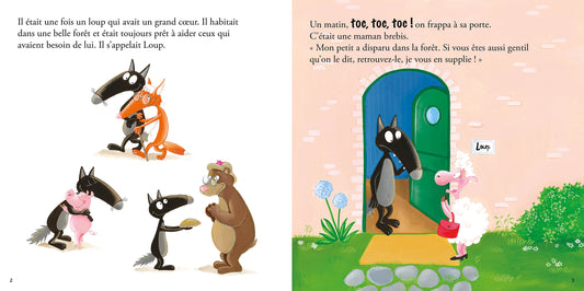 Mes p'tits albums - Le loup qui sauvait les animaux