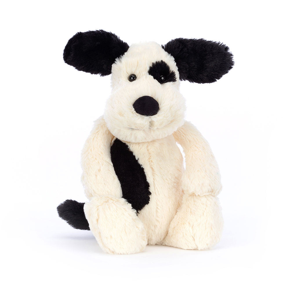 Bashful Black and Cream Puppy small