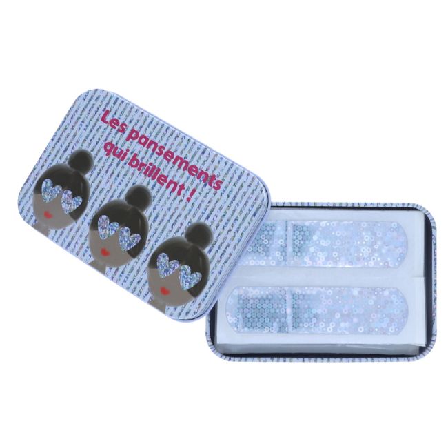 Boîte de 30 pansements coeurs