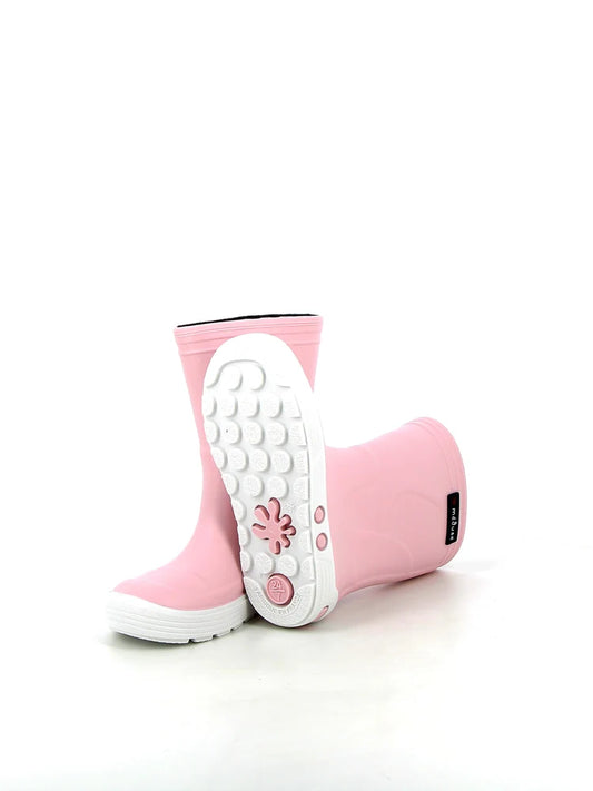 Botte Rose pastel / Blanc