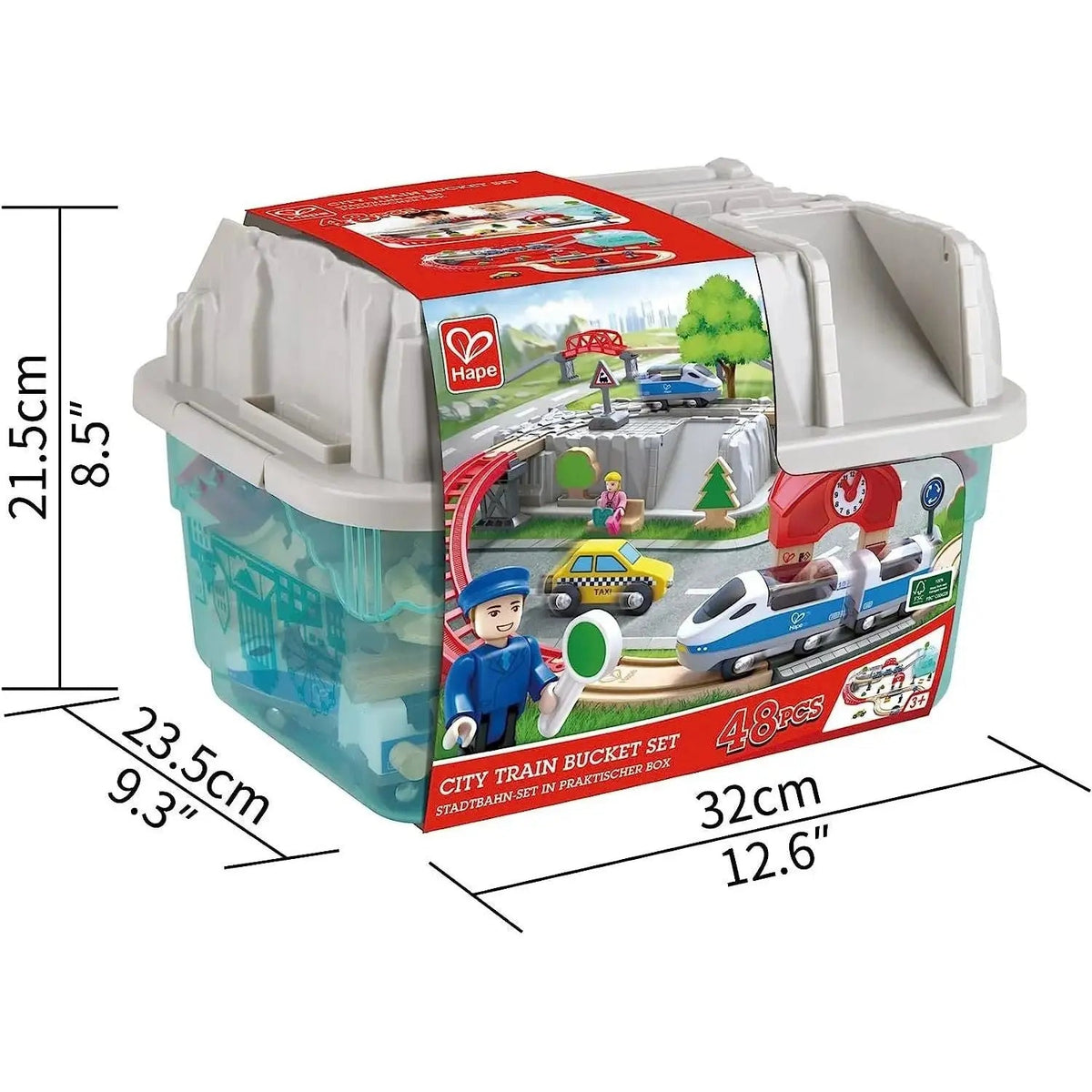 Coffret train de la ville 2 en 1