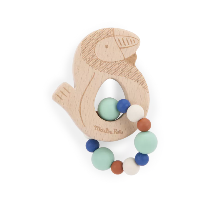 Hochet anneau de dentition - La forêt Mawa