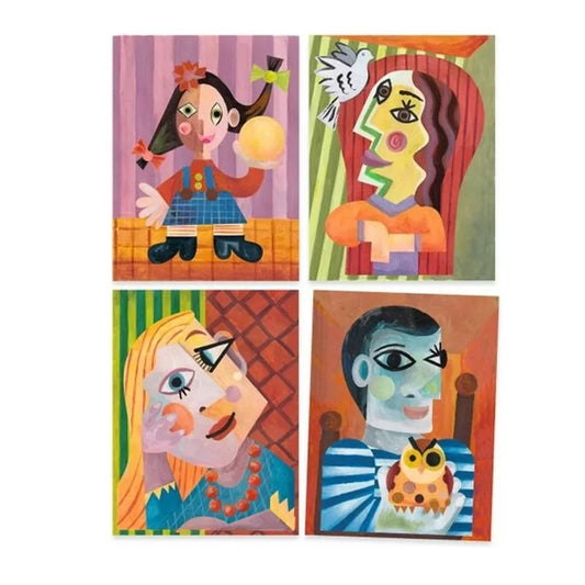 Inspired by Djeco - La tête au carré