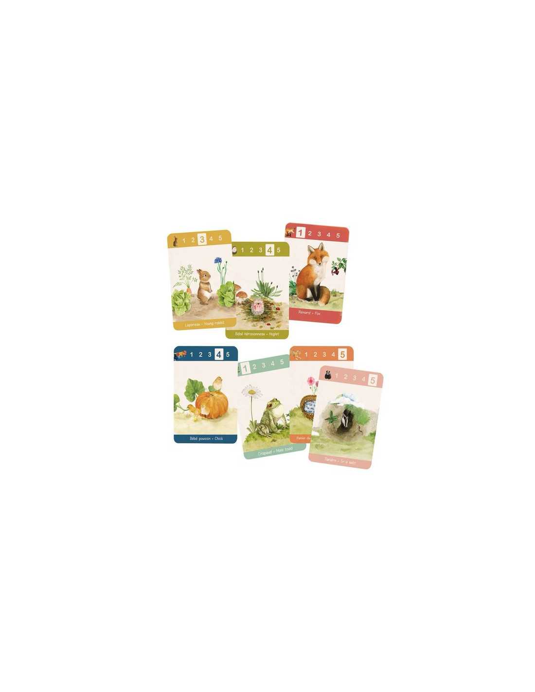 Jeu de 7 familles - Le Jardin du Moulin