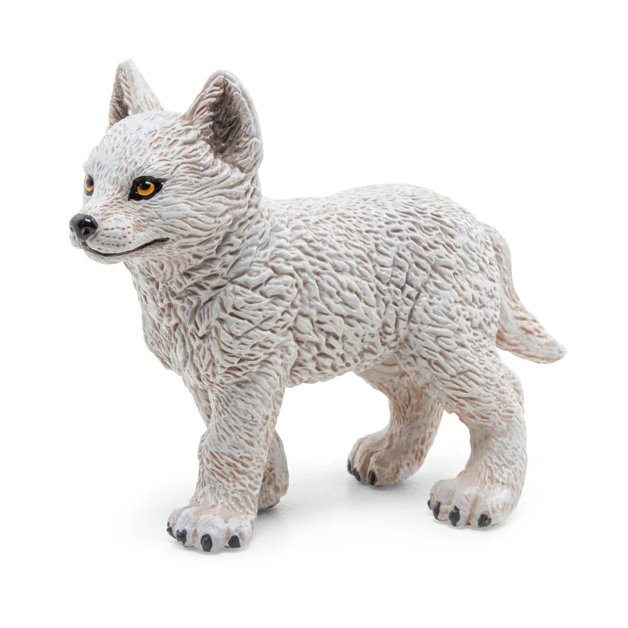 La vie sauvage - Jeune loup polaire