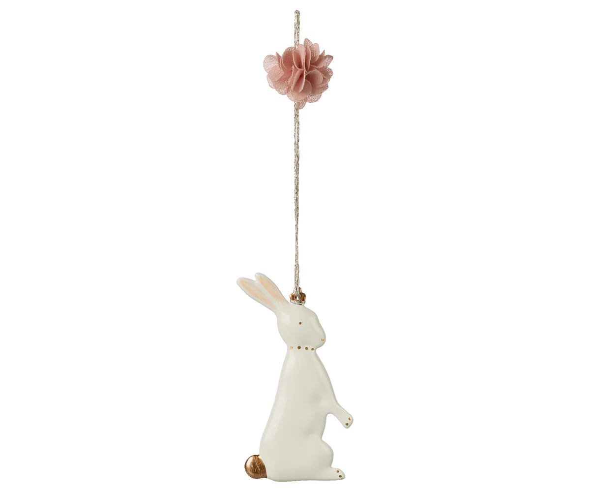 Metal ornament - bunny maileg