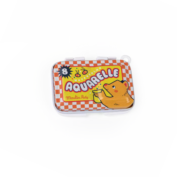 Mini palette aquarelle jaune - Les petites merveilles