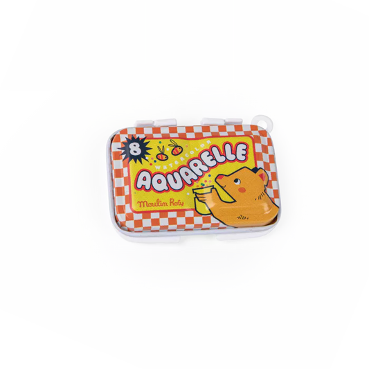 Mini palette aquarelle jaune - Les petites merveilles