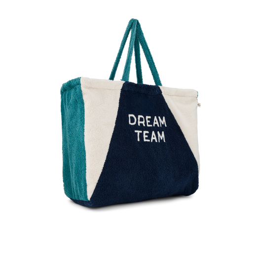 PE Cabas eponge Dream team Bleu/blanc
