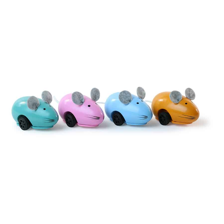 Souris a friction orange