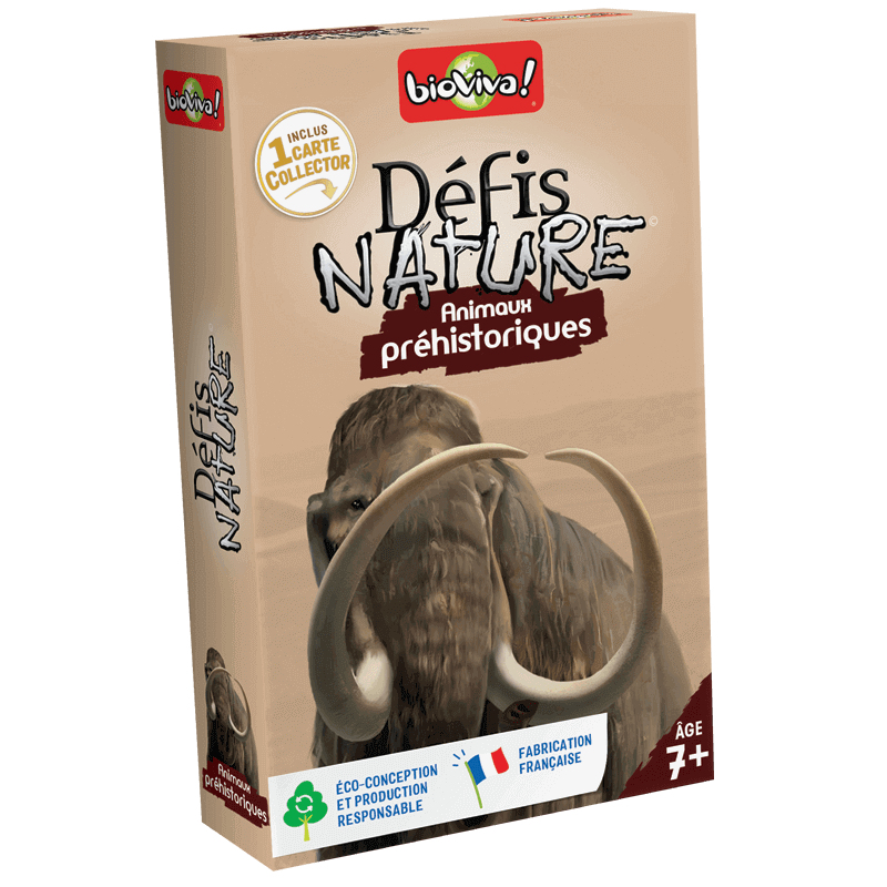 Défis Nature - Animaux Préhistoriques 2026