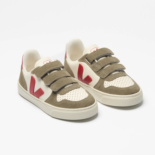 V-10 LEATHER PURE PEPPER KAKI