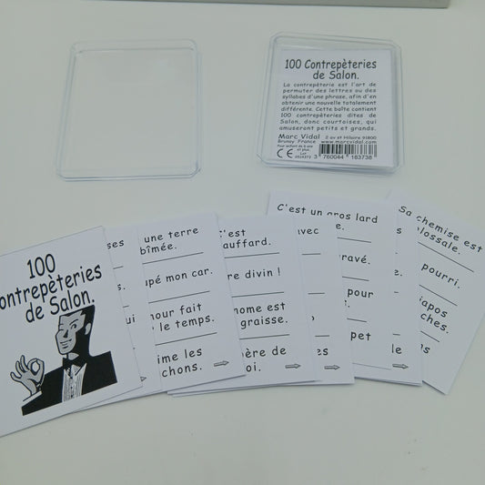 100 contrepèteries de salon