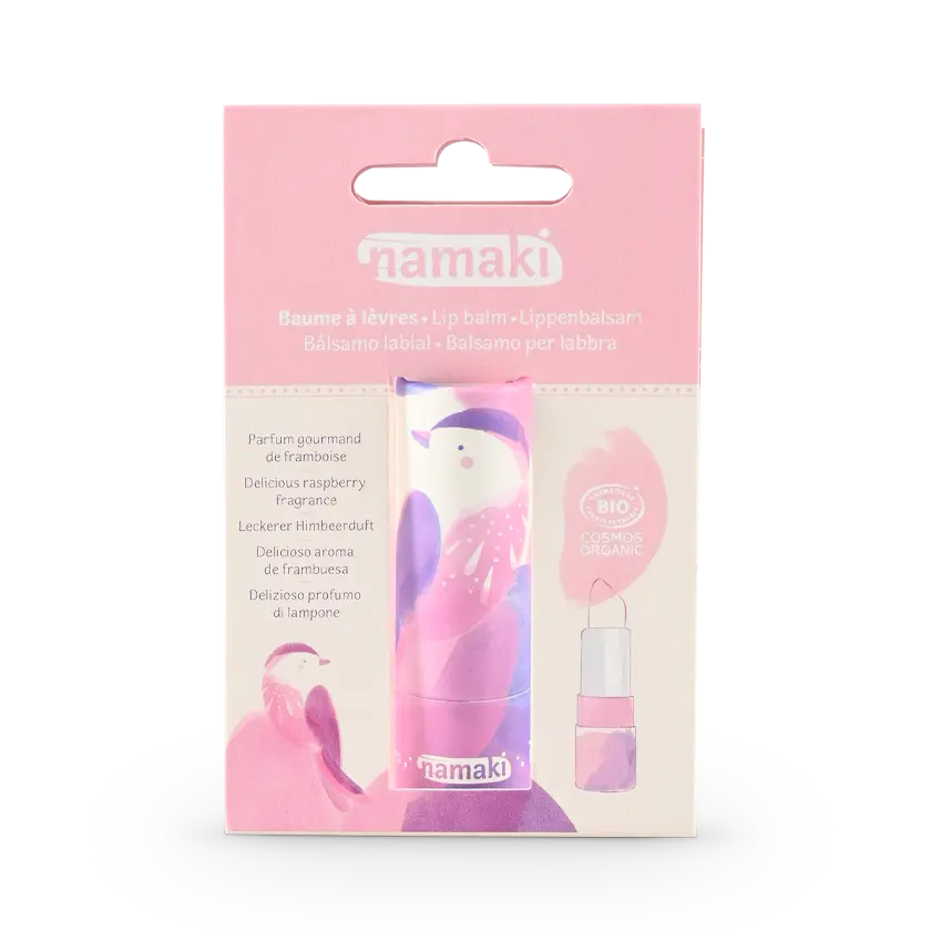 Baume à lèvres brillant nacré - Framboise