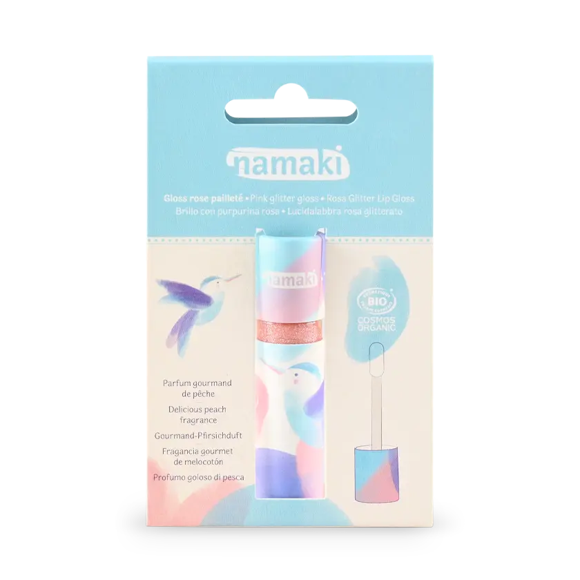Gloss - Rose pailleté