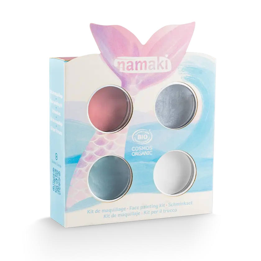 Kit de maquillage 4 couleurs - Sirène