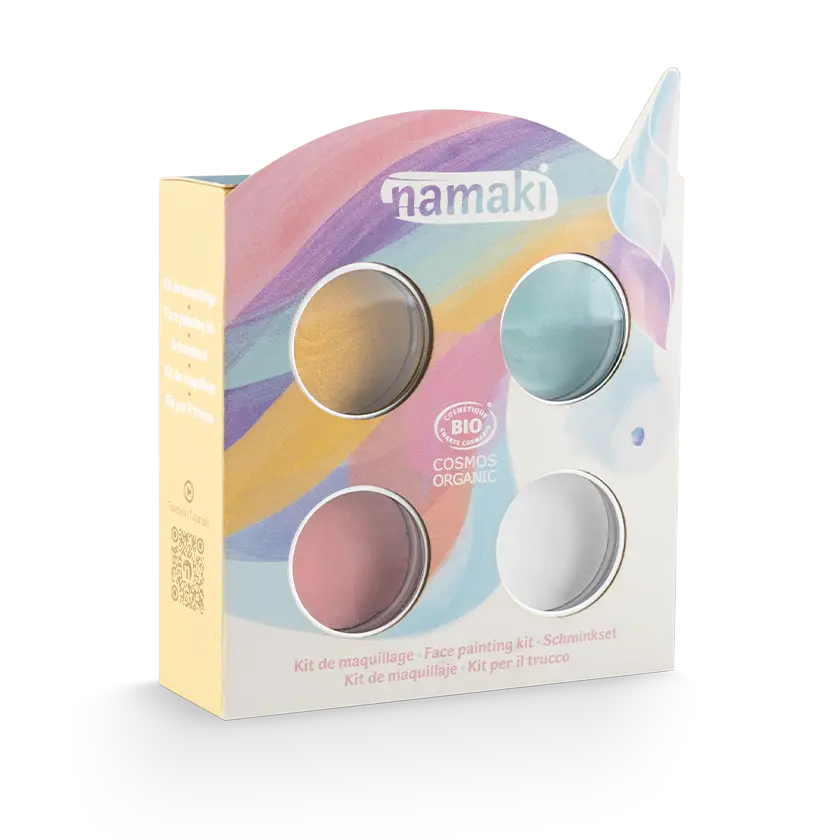 Kit de maquillage 4 couleurs - Licorne