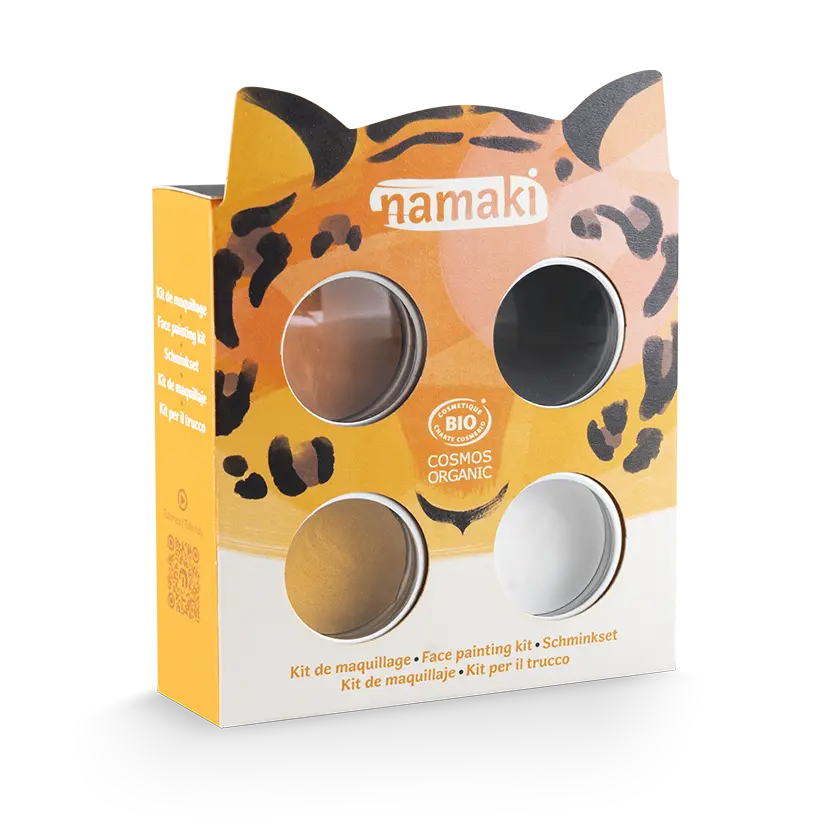 Kit de maquillage 4 couleurs - Tigre
