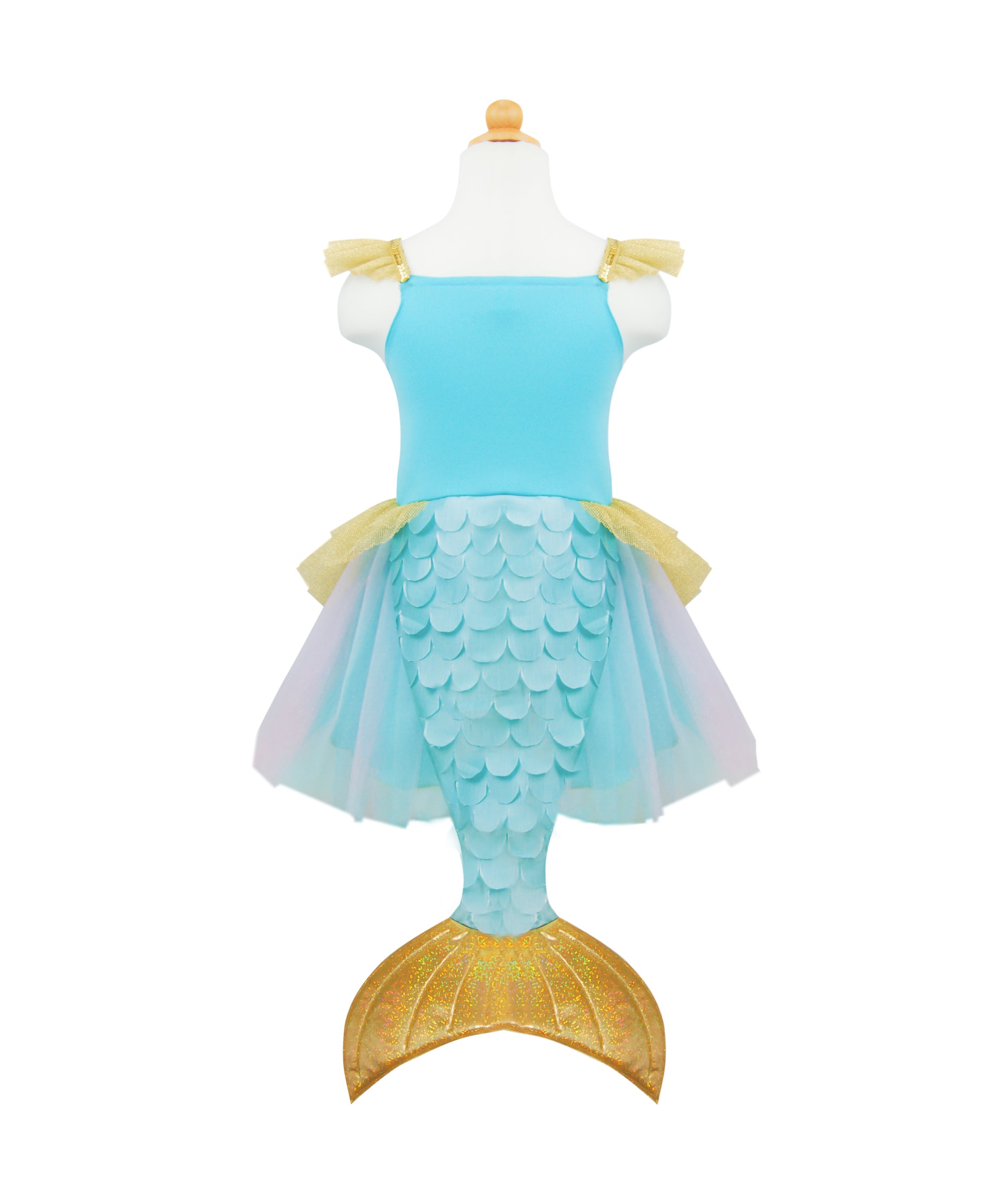 Dos satiné robe sirène Great Pretenders taille 5-6 ans