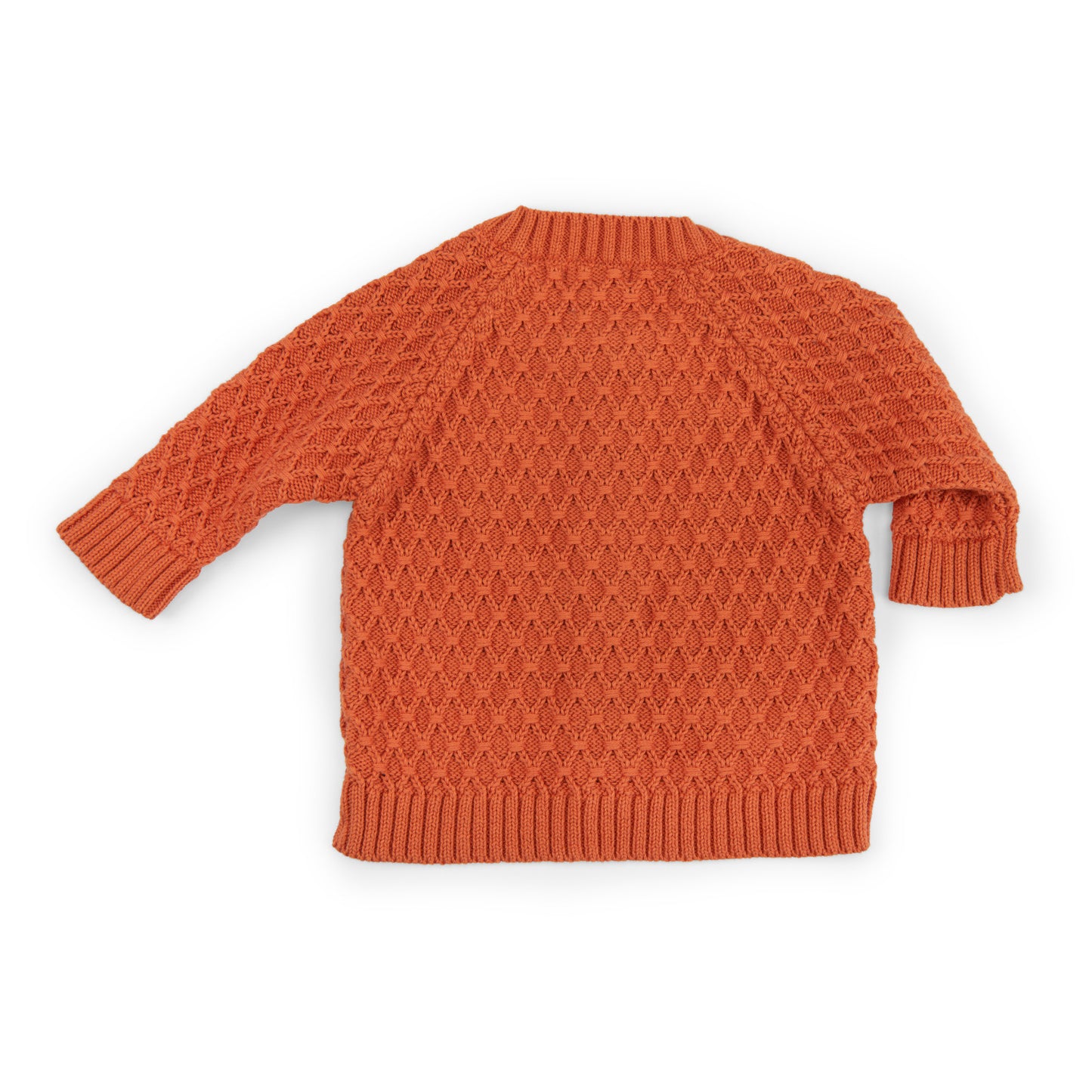 NOLWENN - Cardigan terracotta - La Jungle Merveilleuse
