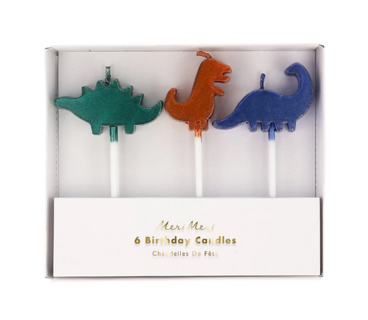 Bougies Royaume des dinosaures