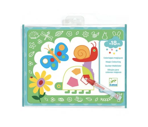 Coloriage à l'eau - Gribouille magique