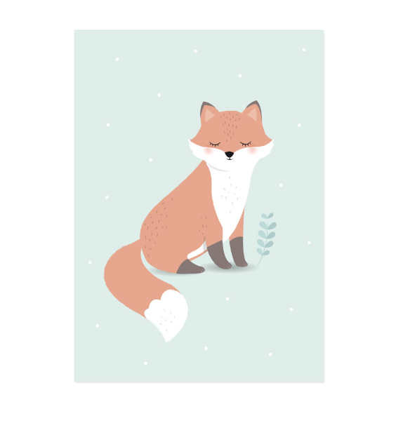 Affiche renard