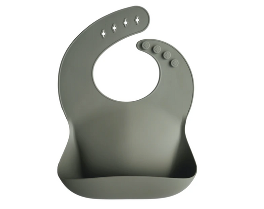 Bavoir Silver sage Mushie