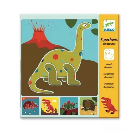Pochoirs - Dinosaures