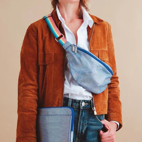 Sac banane Large - Marine