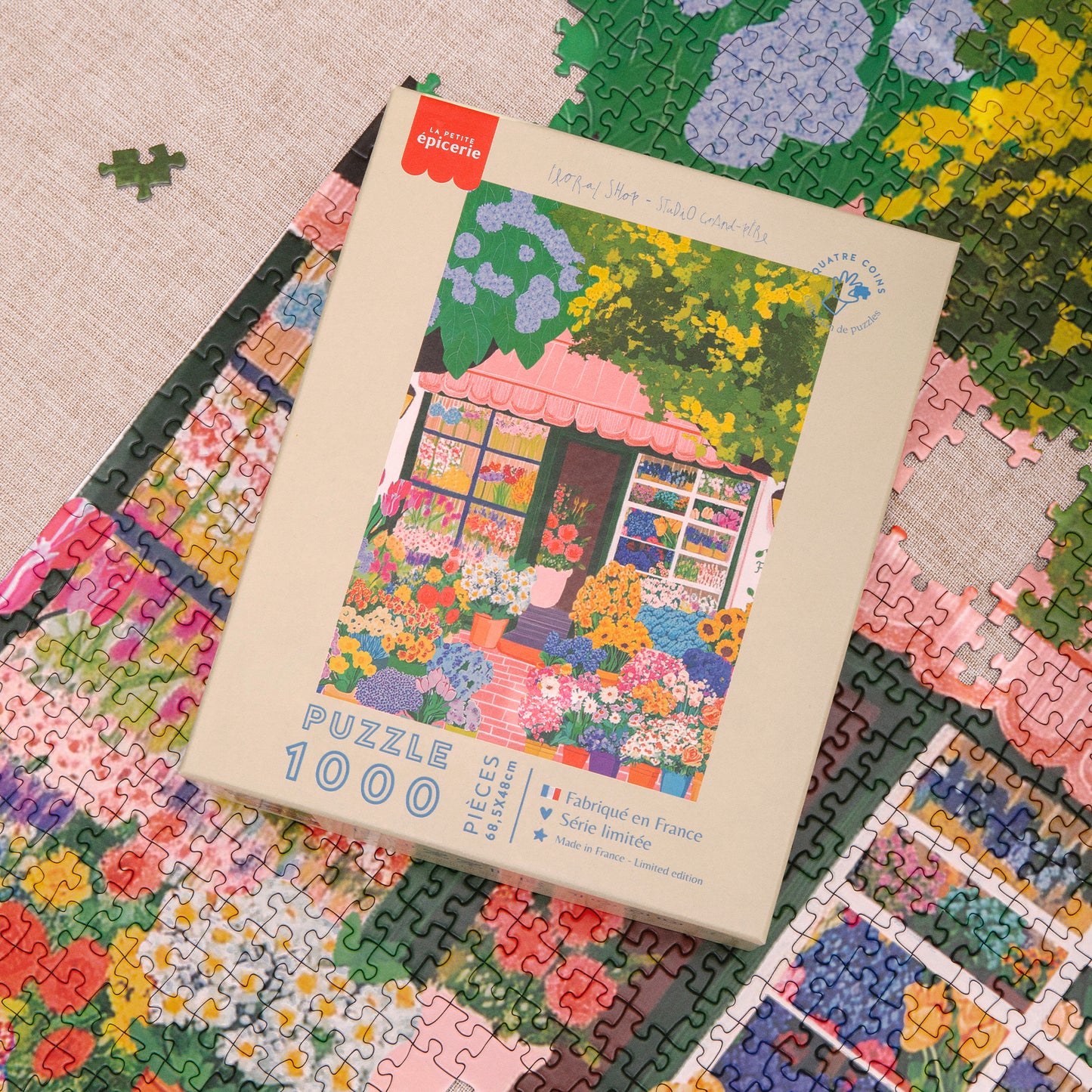 Puzzle Floral Shop 1000 pcs