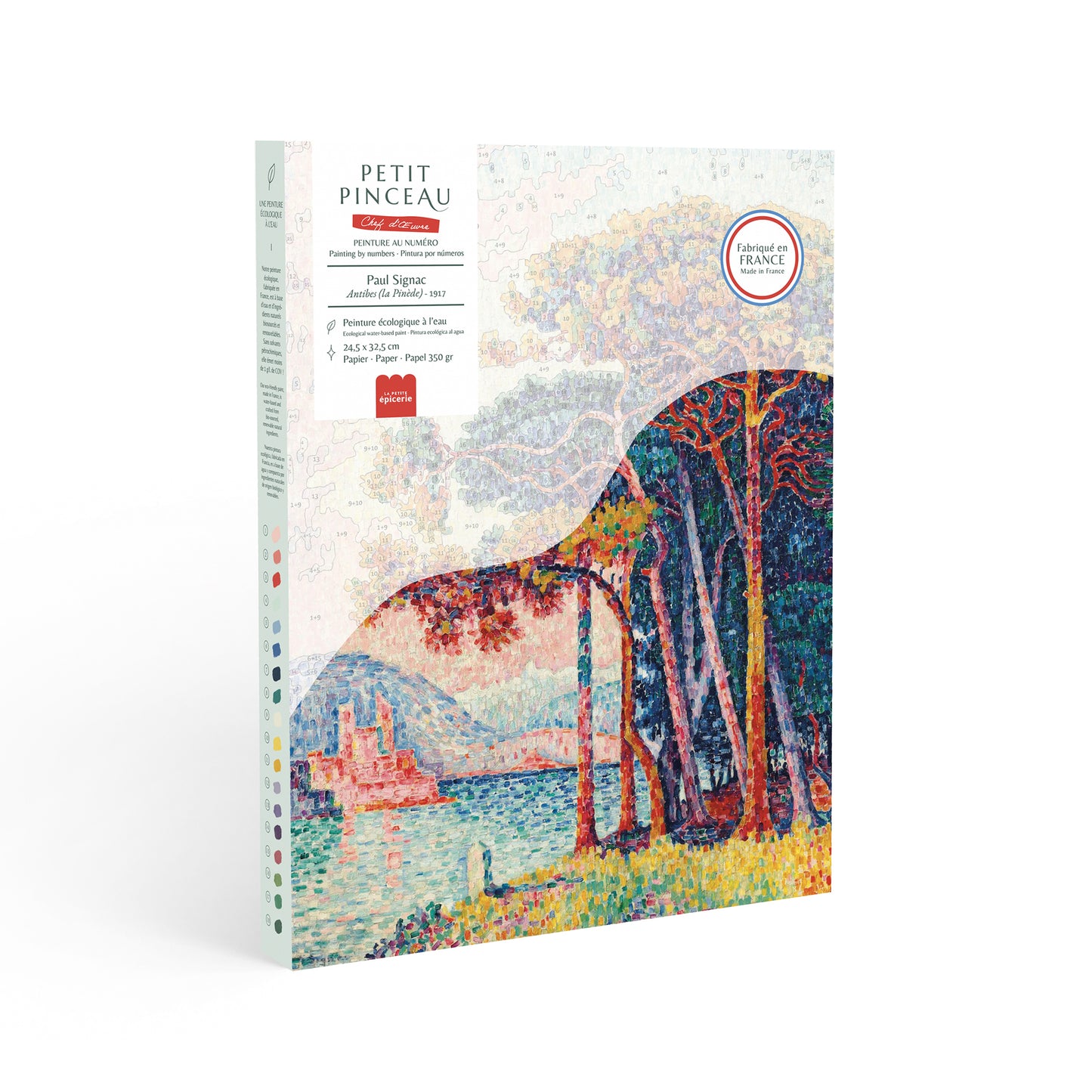 Coffret peinture au numéro - Antibes (La Pinède) - Signac