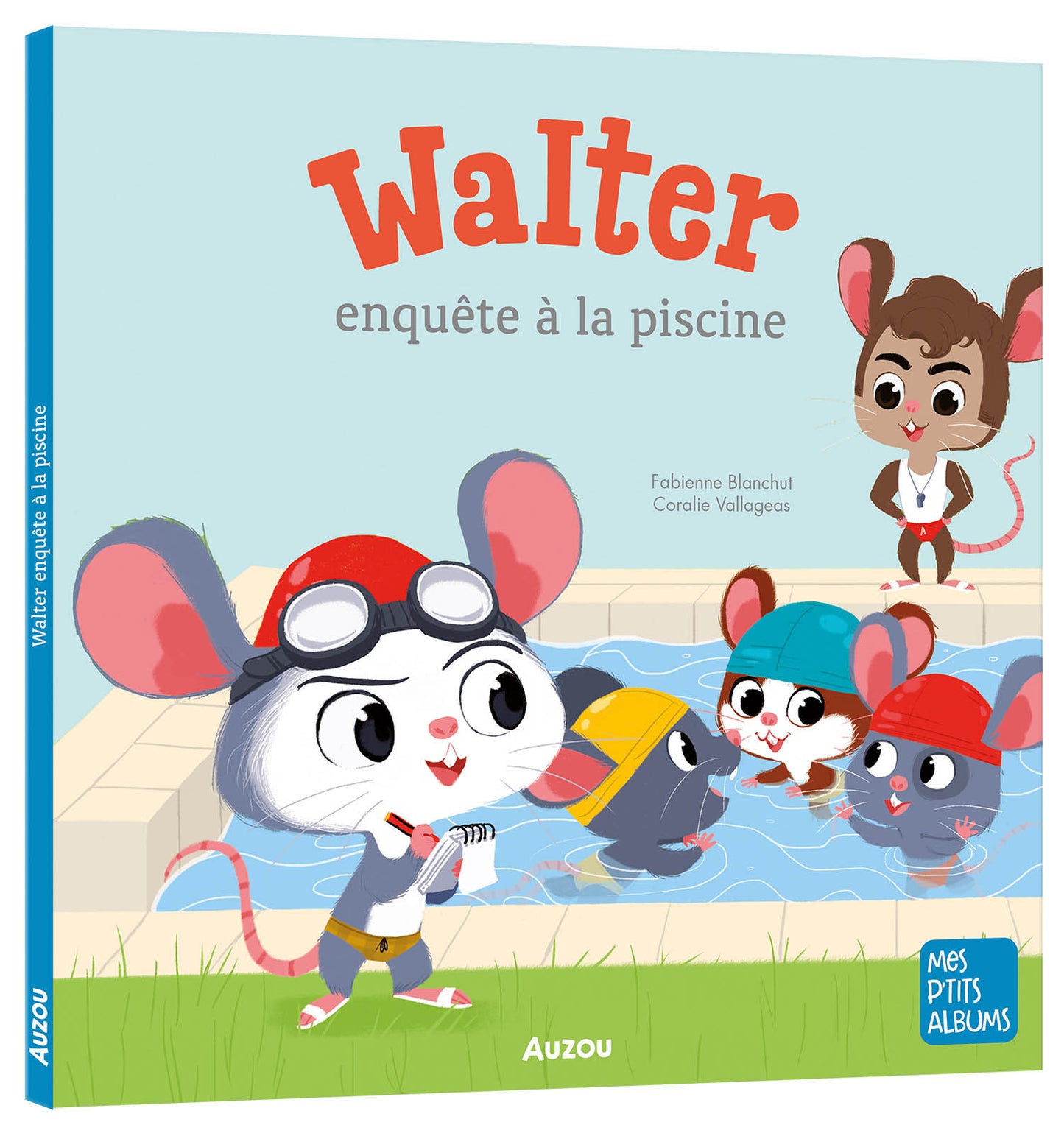 Mes p'tits albums - Walter enquete à la piscine