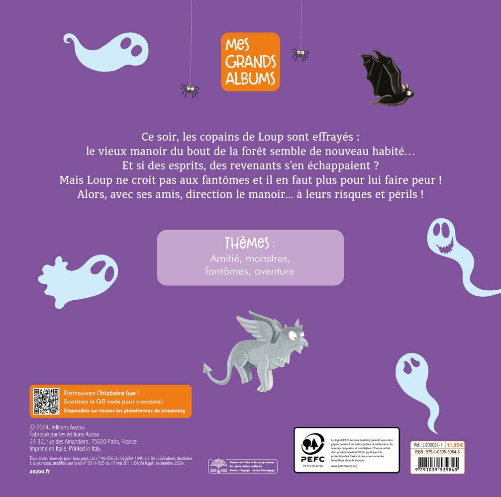 Mes grands albums - Le loup qui ne croyait pas aux fantômes