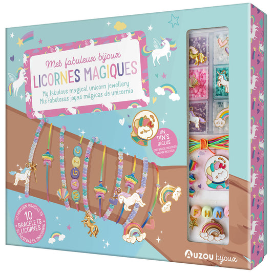 Auzou bijoux - Mes fabuleux bijoux licornes magiques