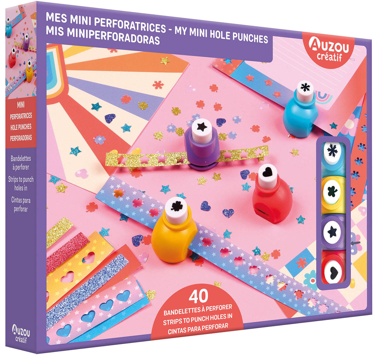 Auzou creatif - Mes mini perforatrices