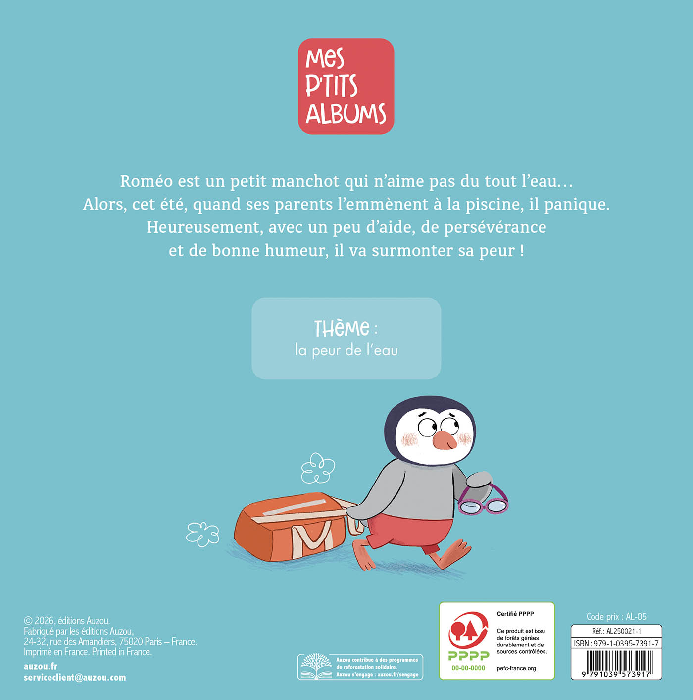 Mes p'tits albums - Romeo n'a plus peur de l'eau