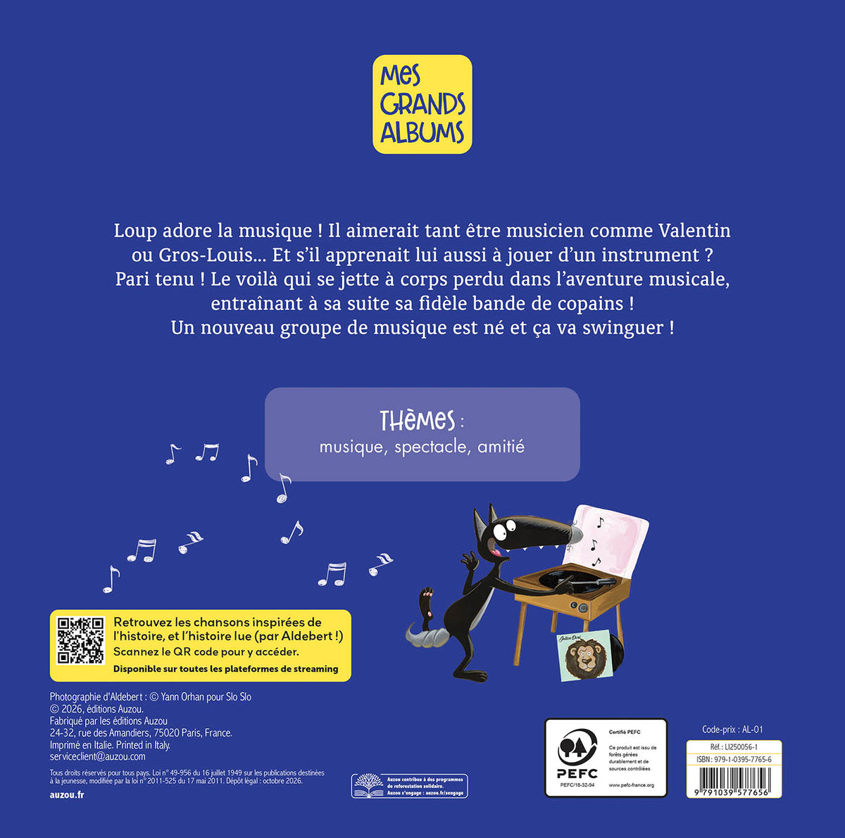 Le loup qui voulait faire de la musique