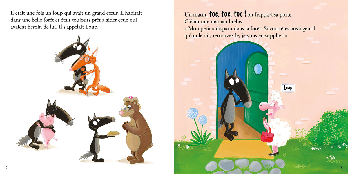 Mes p'tits albums - Le loup qui sauvait les animaux