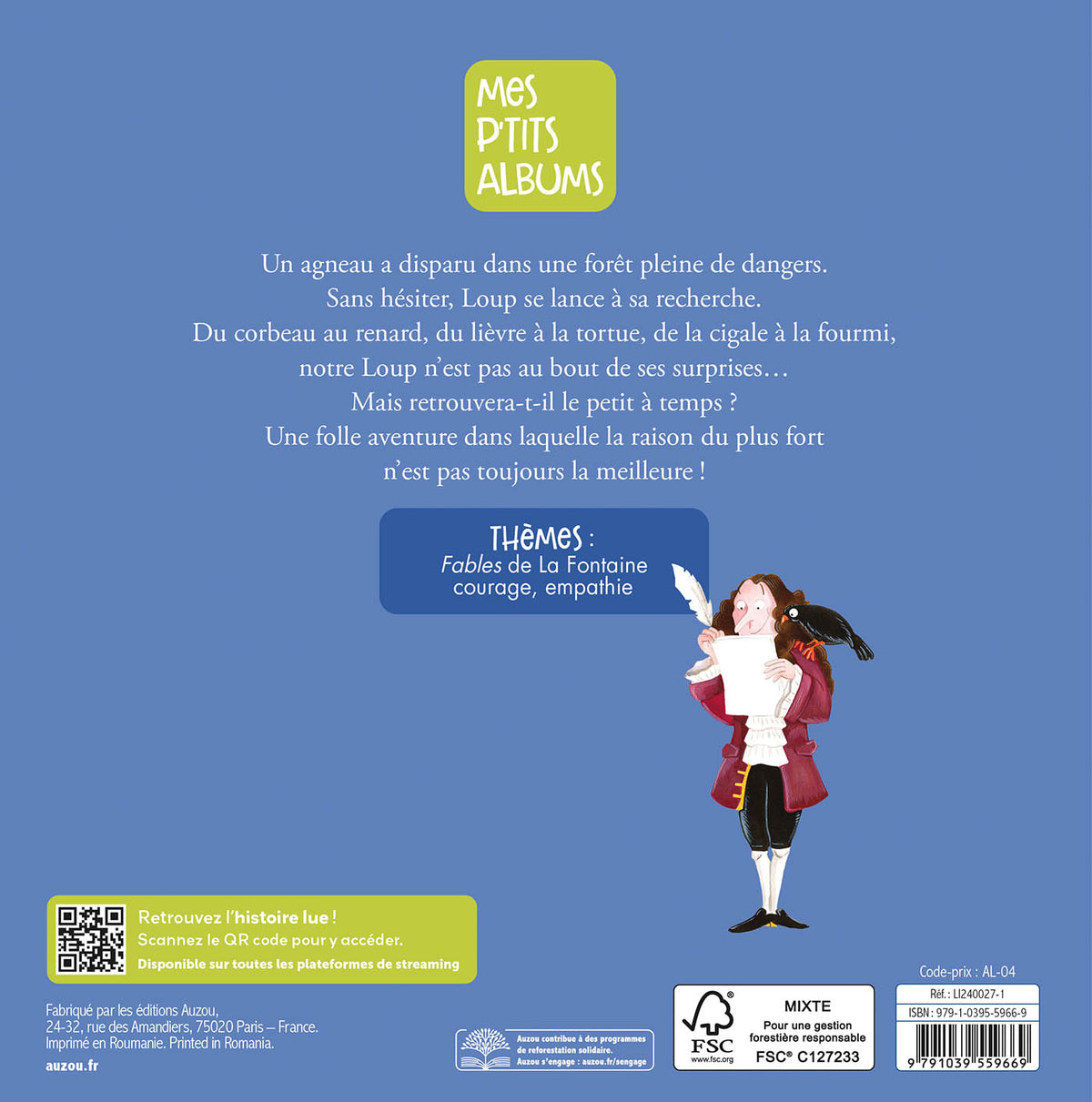 Mes p'tits albums - Le loup qui sauvait les animaux