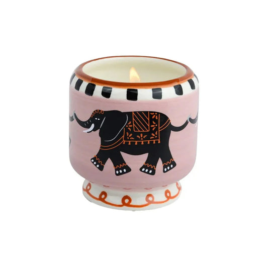 A DOPO - Elephant Ceramic Candle - Tobacco Vanilla