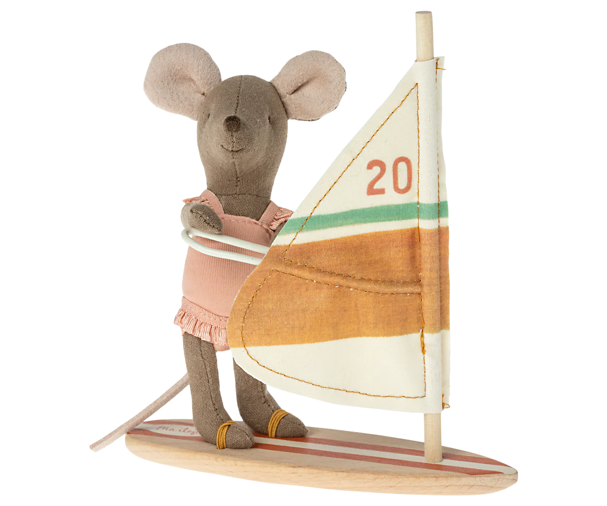 Beach mice, surfer little sister
