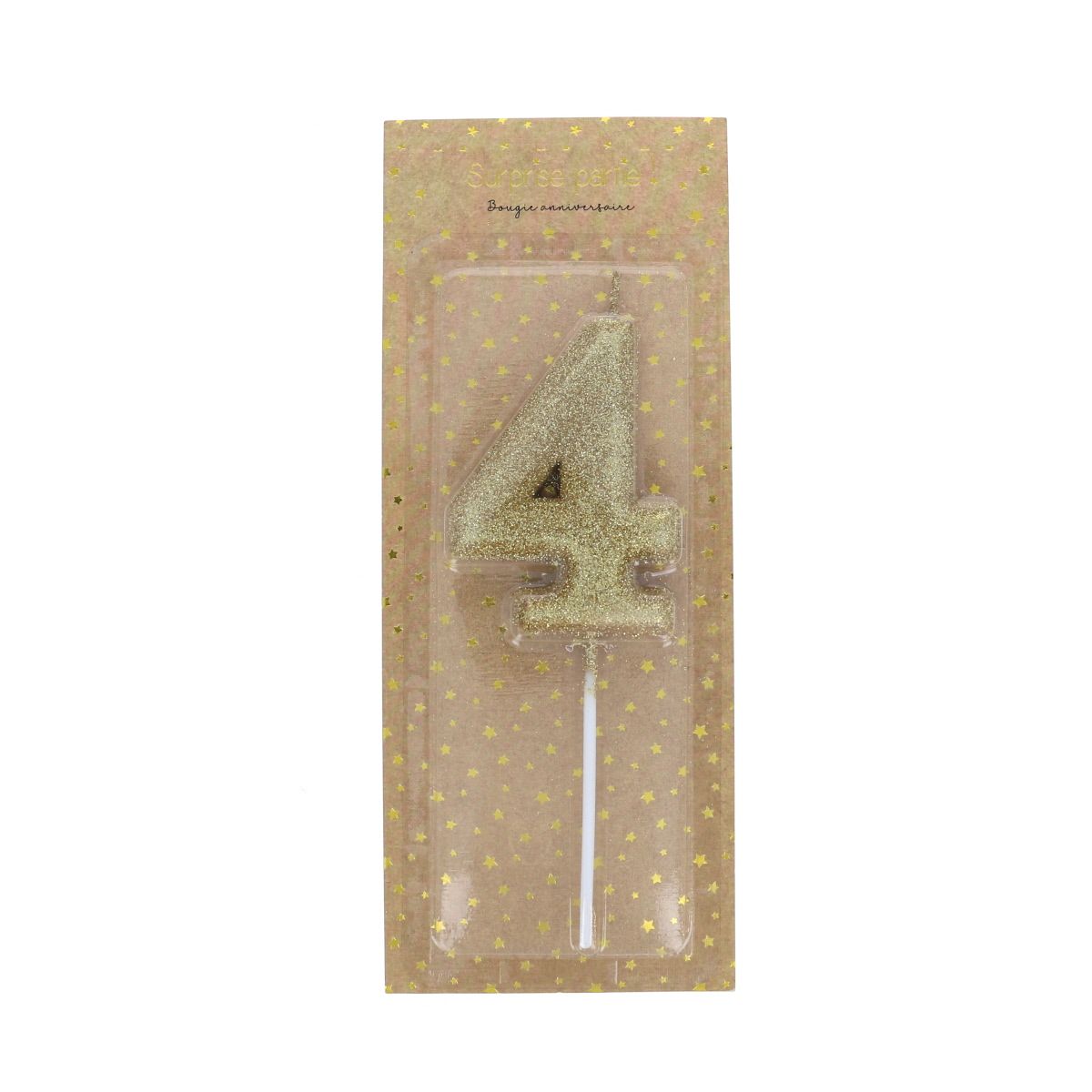 Bougie glitter 4